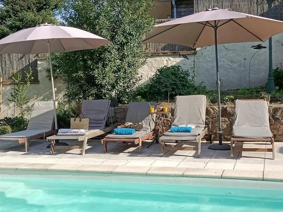 Gite 6 Pers Avec Piscine, Terrasse Et Parc, Ideal Randos Et Detente - Fr-1-489-436 Arfeuilles 0*,